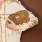 Bolso Chiara De Piel De Oveja Cobre