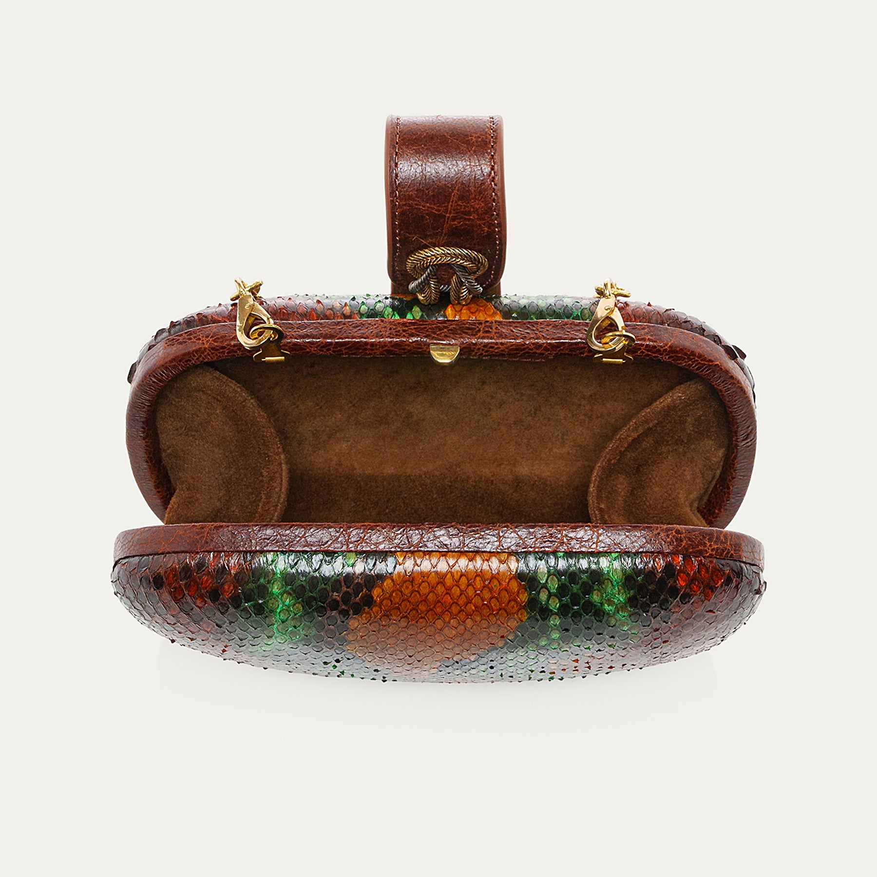 Bolso Chiara Oasis De Pitón