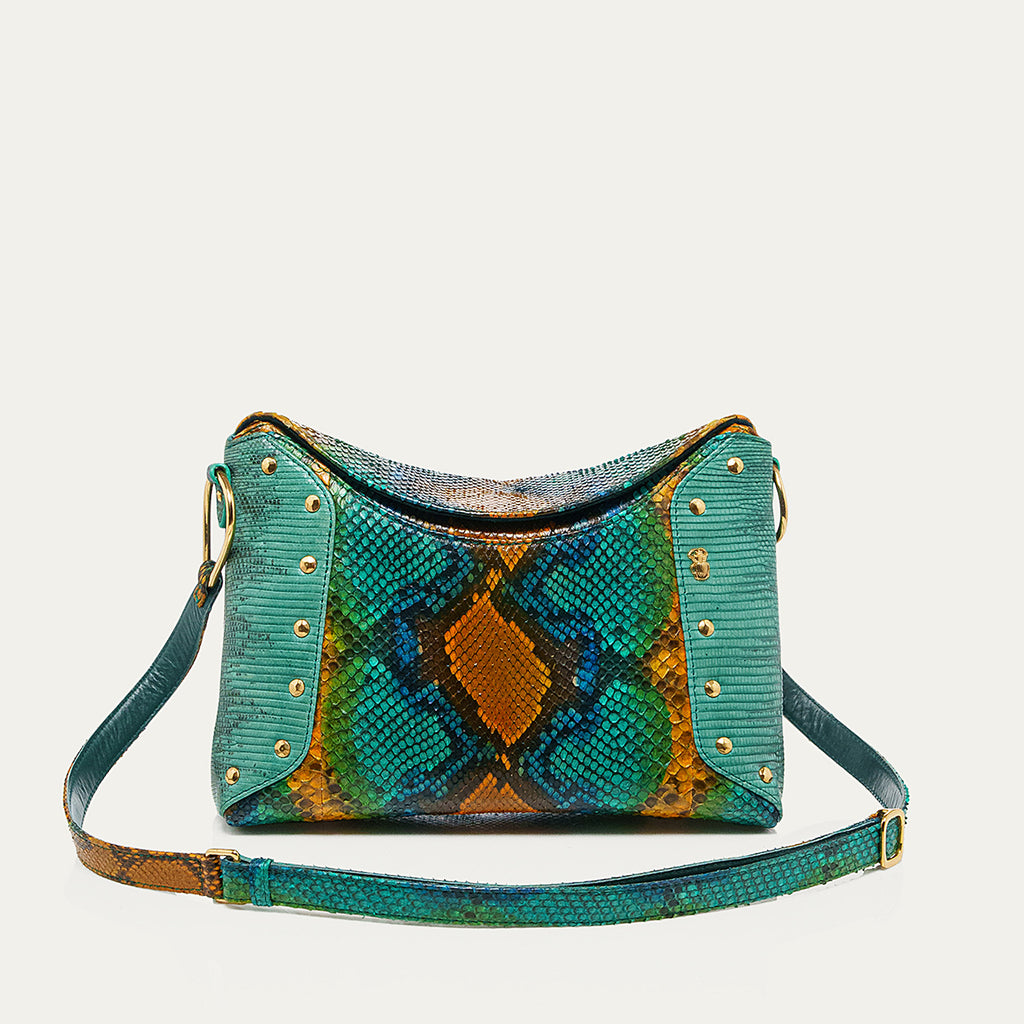 Sac Python Gaia Lotus Bleu