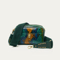Lily Lotus Blue Python Bag