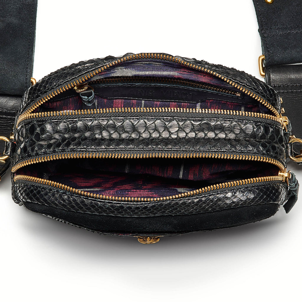 Python Lily Bag Black