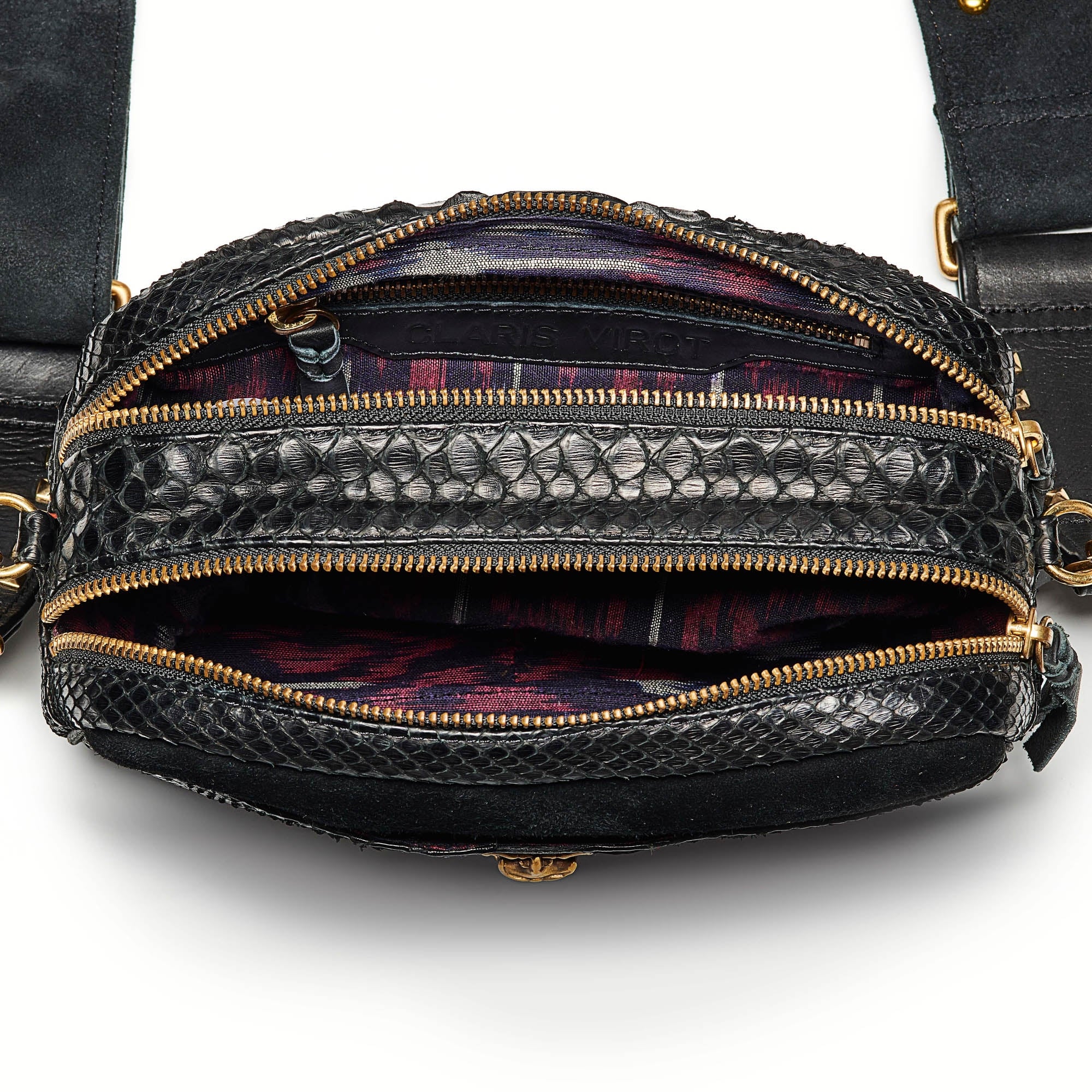 Python Lily Bag Black
