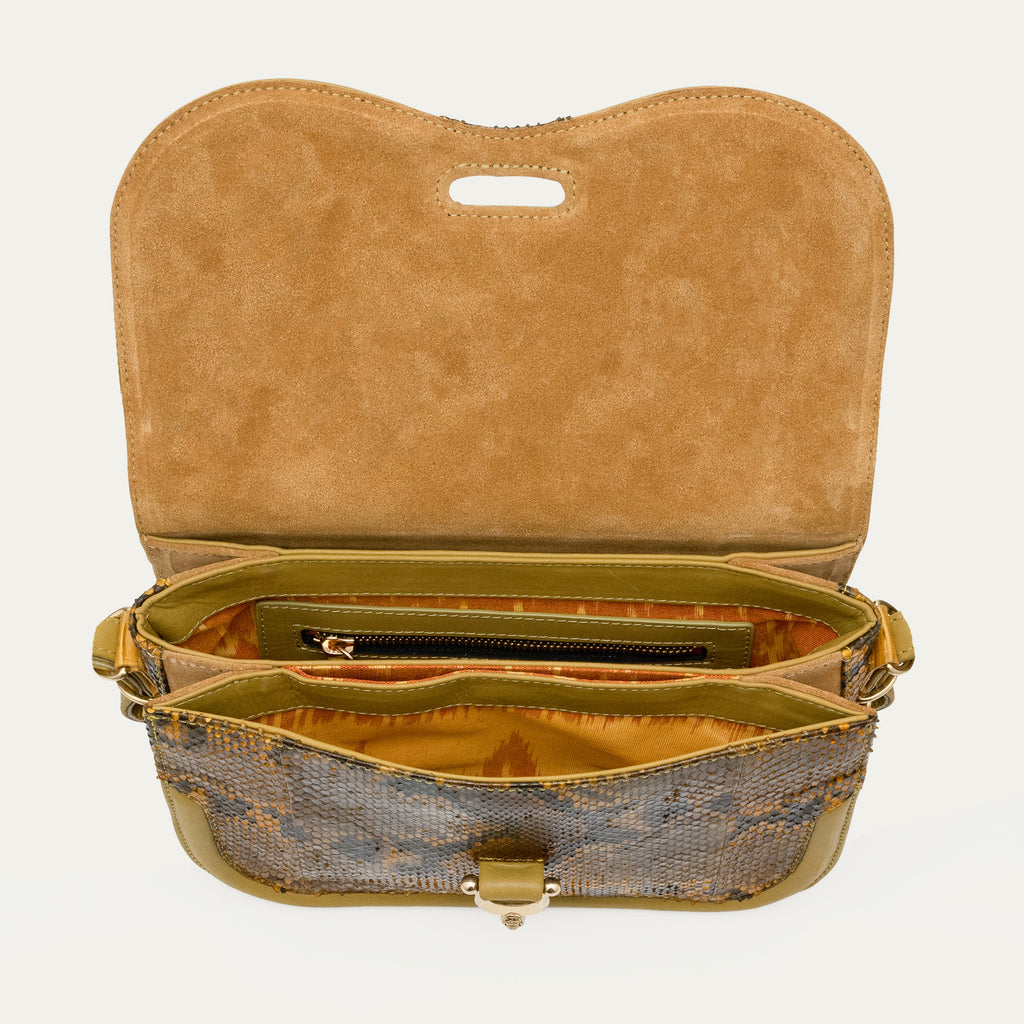 Manon Ranch Python Bag