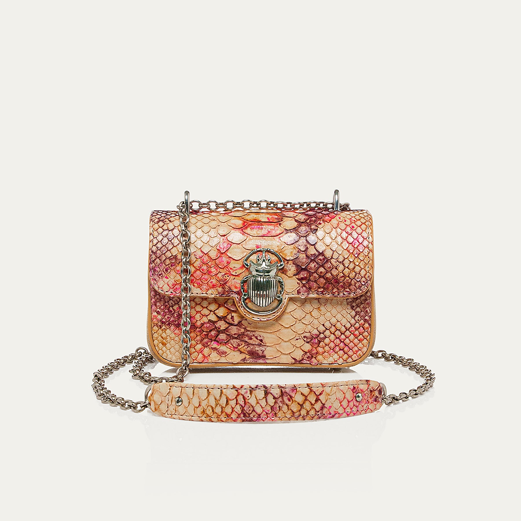 Bolso Mini Ava Amphore De Pitón