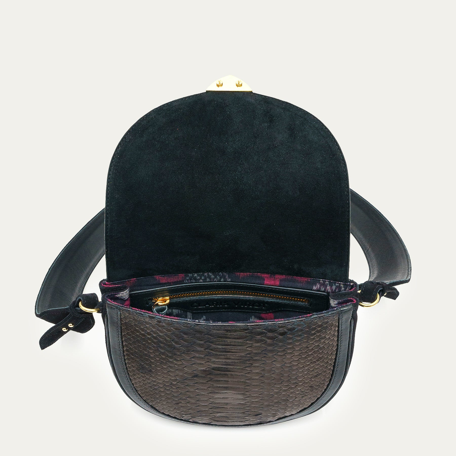 Sac Python Victoria Noir