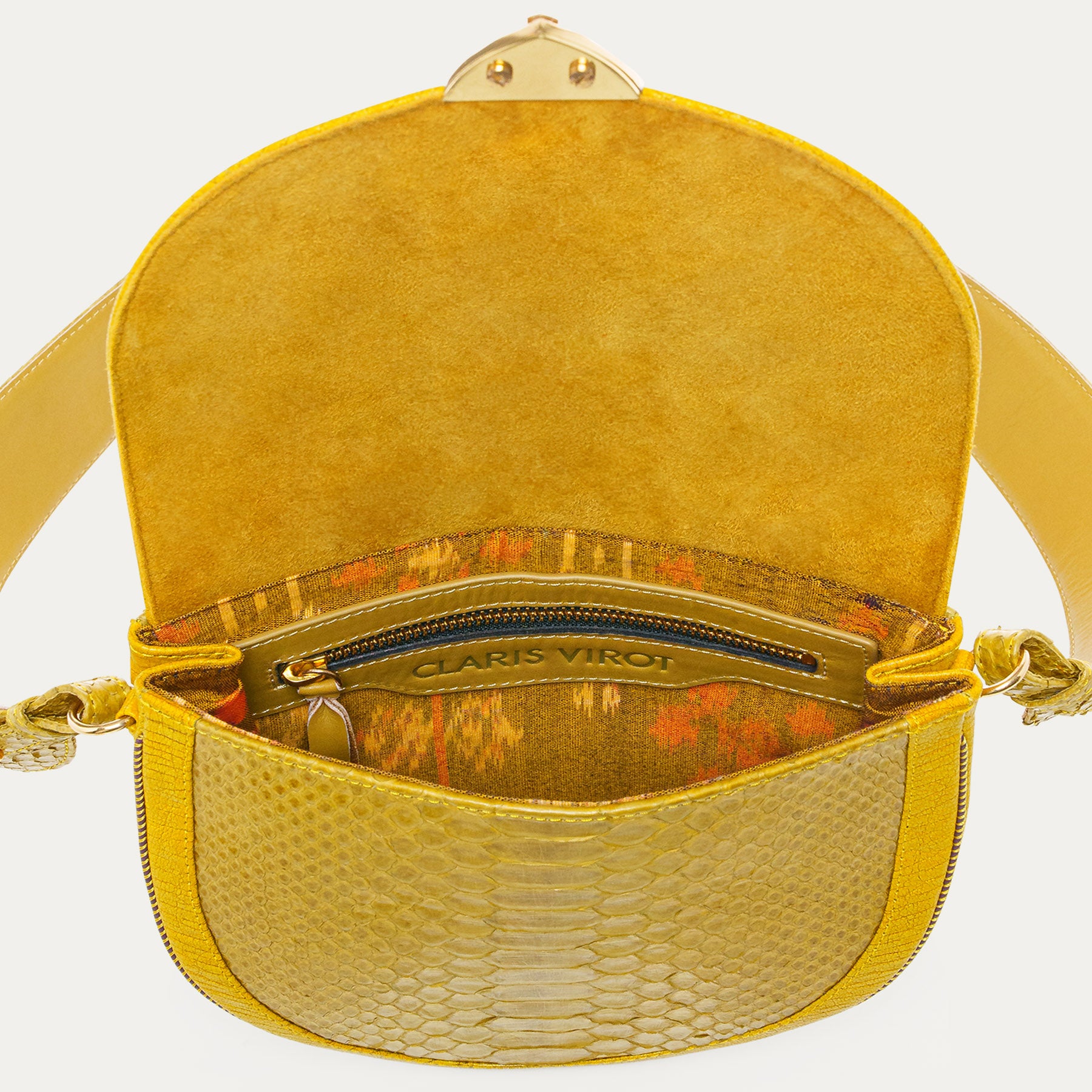 Bolso Victoria Pitón Azufre