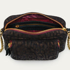 Bolso Charly Ante Camuflaje Metalizado