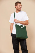 Paul Fir Green vertical tote bag Hindbag2