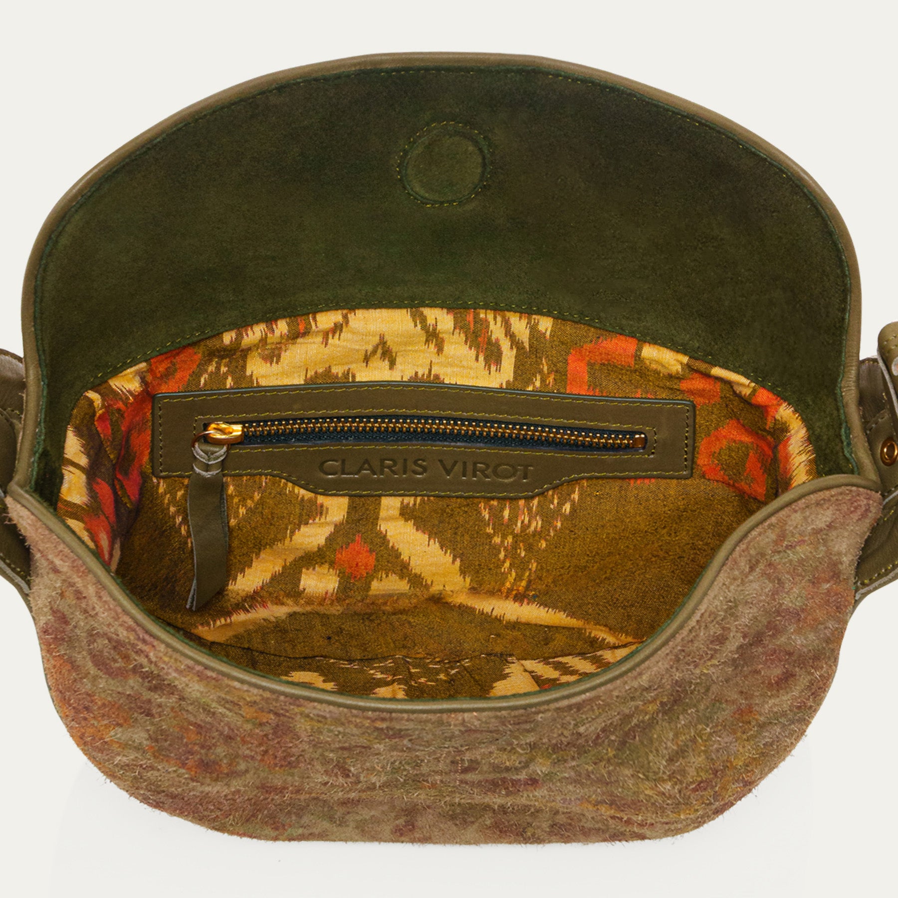 Estelle Papyrus Velvet Calf Bag