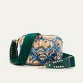 Bolso Baby Charly Terciopelo Seda Copo Nieve