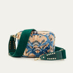 Charly Snowflake Silk Velvet Bag