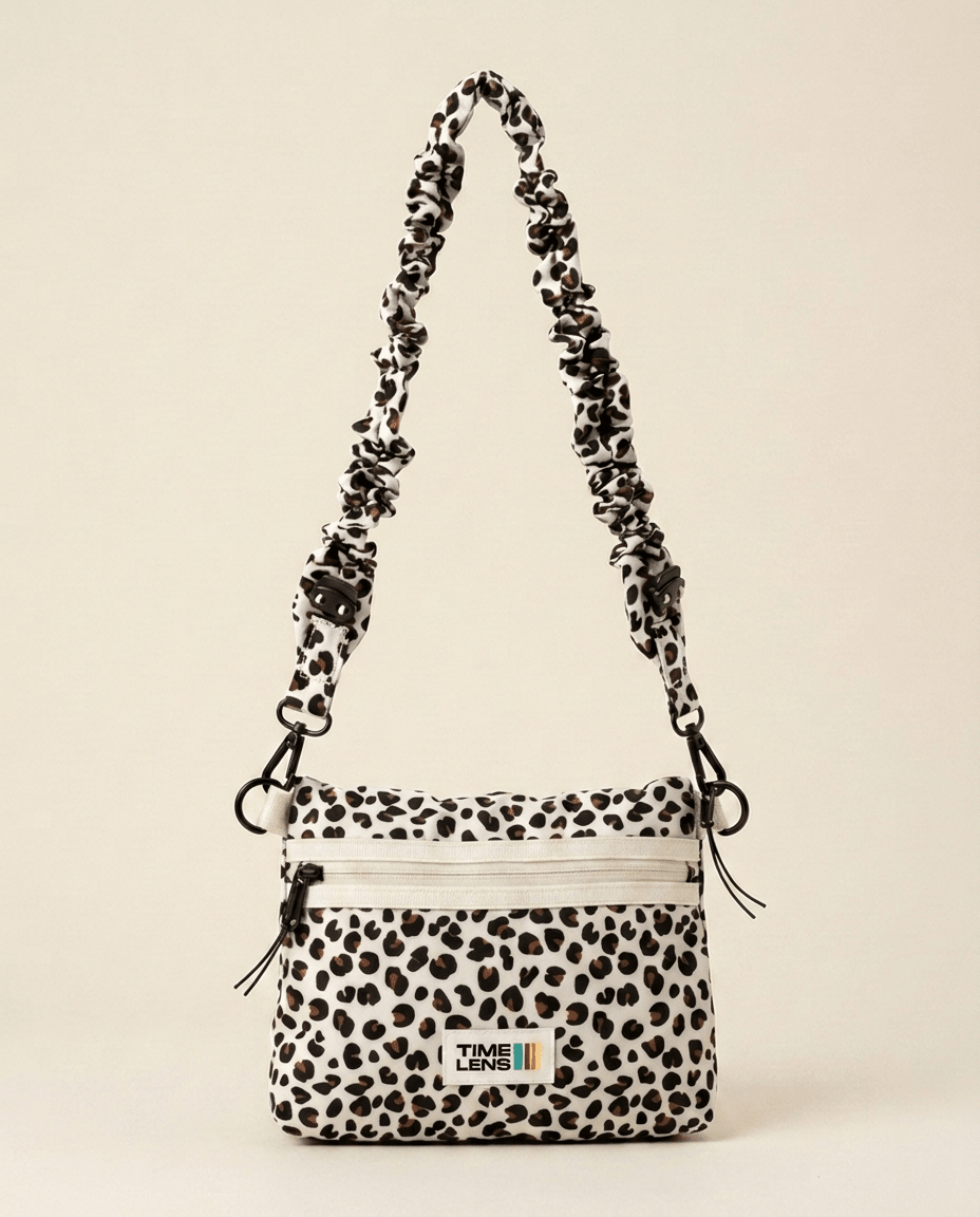 Sacoche Cream Leopard