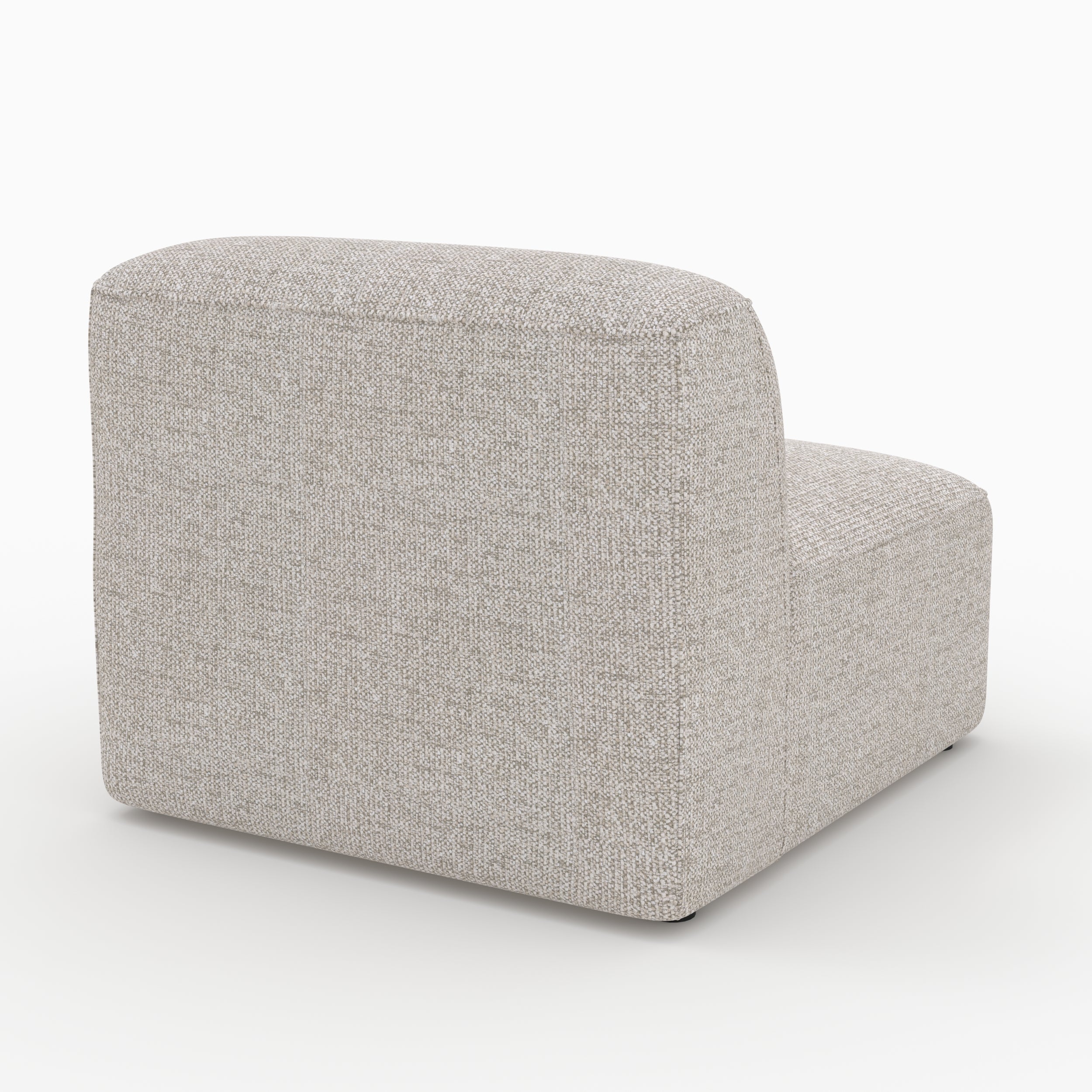 Hestia - Sofá modular de 3 plazas de tela beige