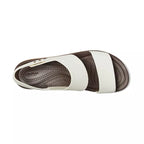 Sandales Brooklyn Cork Low Wedge - Blanc