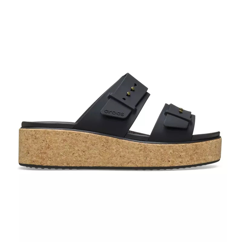 Brooklyn Core Buckle Sandals - Black