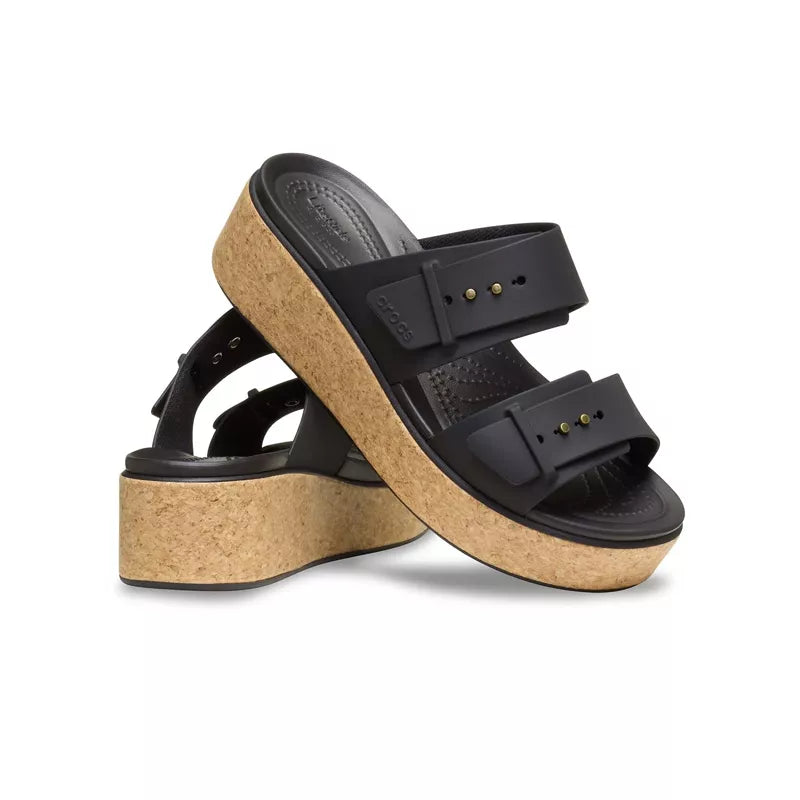 Brooklyn Core Buckle Sandals - Black