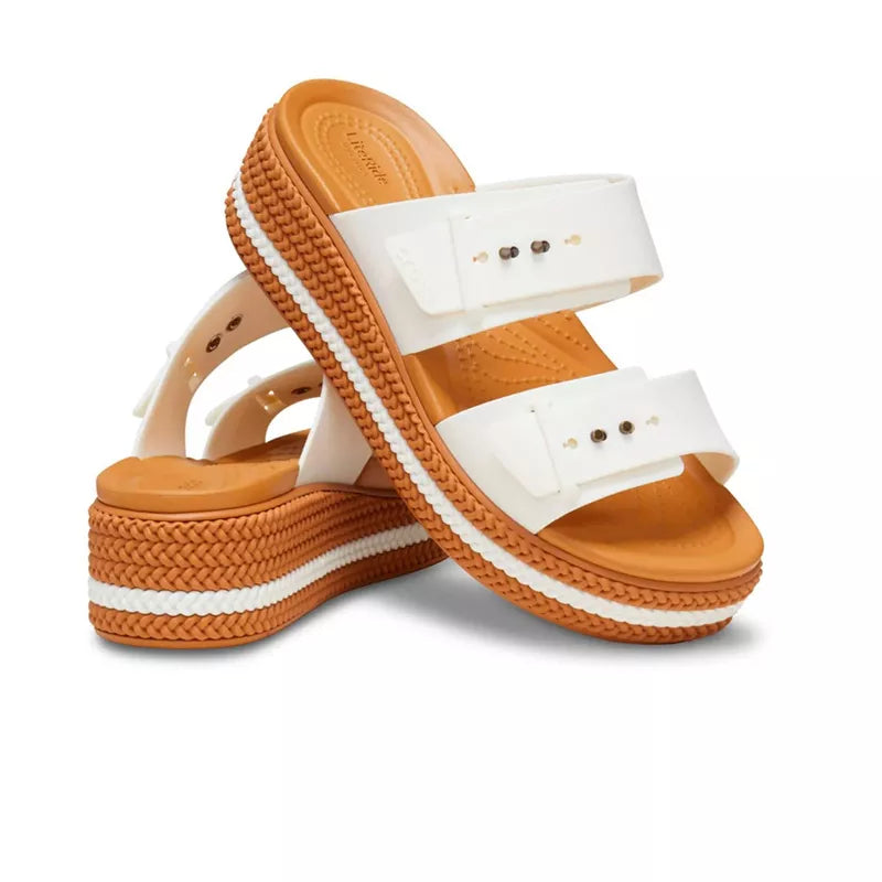 Sandales Brooklyn Woven Buckle - Blanc