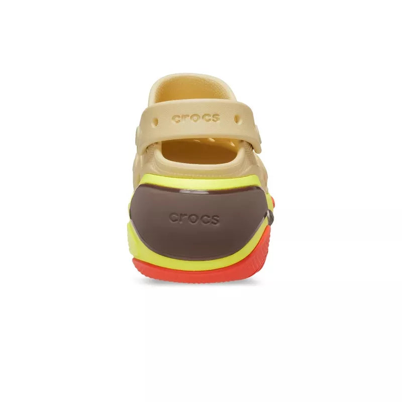 Bubble Crusah Clog Sandals - Beige, Yellow, Brown, Orange