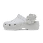 Sandalias clásicas con plataforma Bouquet - Blanco