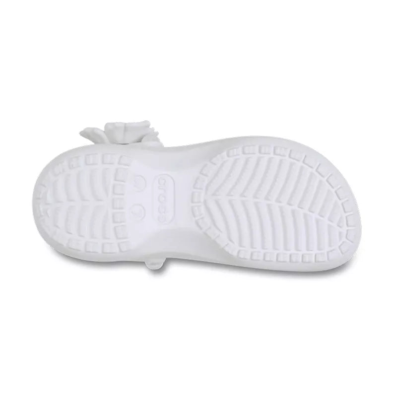 Sandalias clásicas con plataforma Bouquet - Blanco