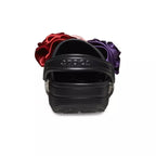 Classic Rosette Clog Sandals - Black