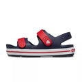 Sandalias Crocs Crocband Cruiser Junior - Azul Marino/Rojo
