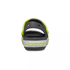 Crocband Cruiser Junior Sandals - Grey/Yellow