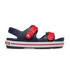 Sandalias Crocs Crocband Cruiser Junior - Azul Marino/Rojo