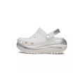 Sandales Mega Crush Metallic Clog - Blanc, Argent