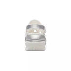 Sandales Mega Crush Metallic Clog - Blanc, Argent
