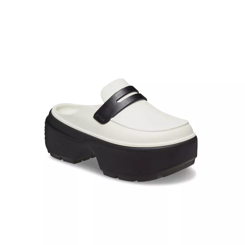 Sandales Stomp Loafer - Blanc/Noir