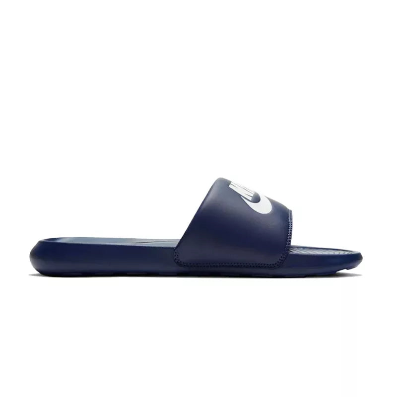 Sandale Nike Victori One - Marine Blanc