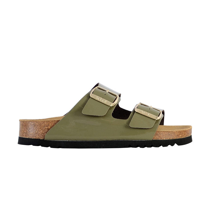 Sandales Josephine Patent Synthetic - Kaki - Femme