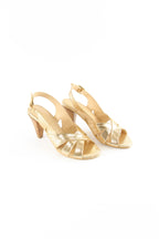 Nalaïm - Jade Heeled Sandals - Gold