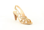 Nalaïm - Jade Heeled Sandals - Gold