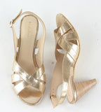 Nalaïm - Jade Heeled Sandals - Gold