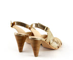 Nalaïm - Jade Heeled Sandals - Gold