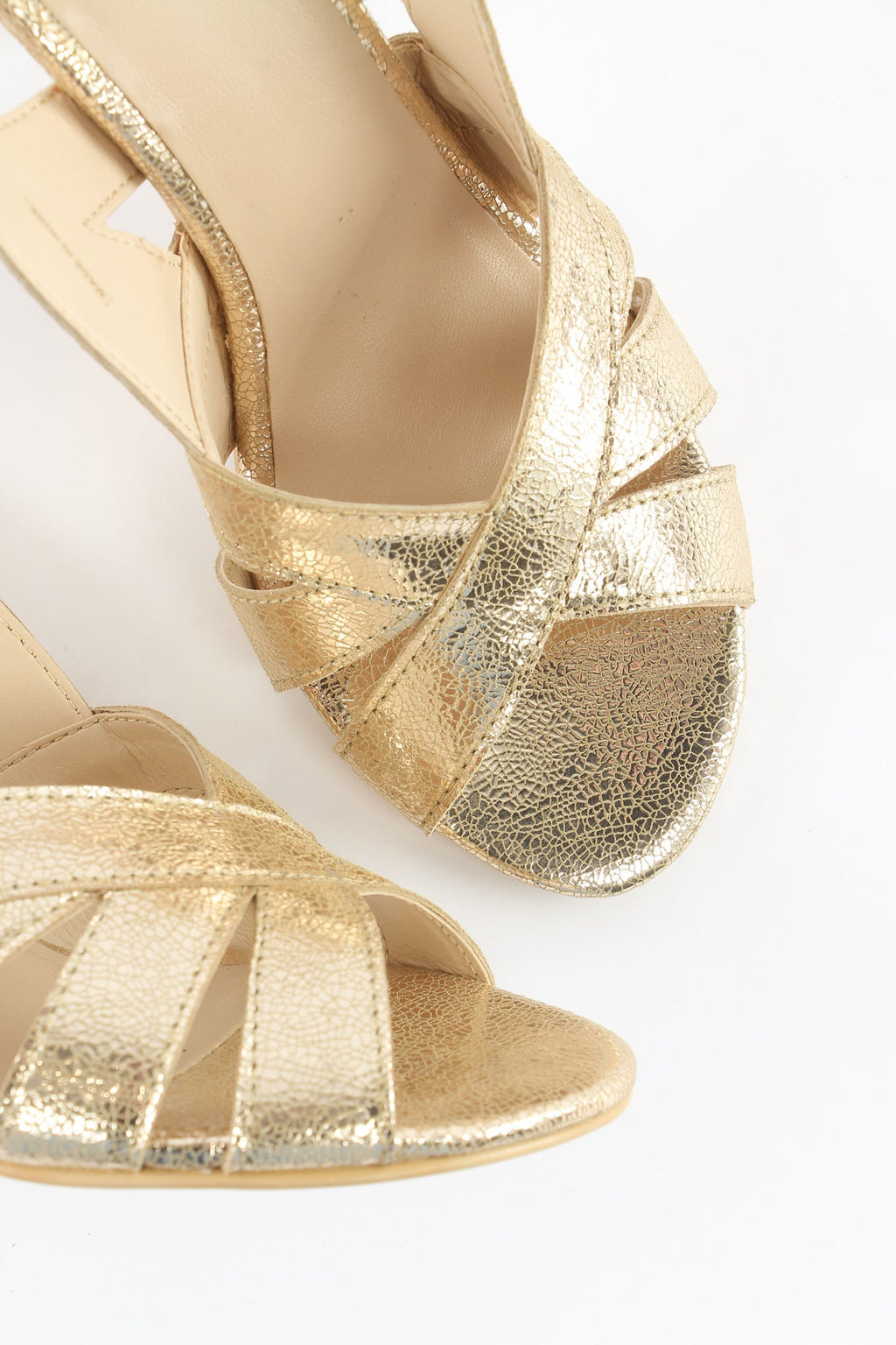 Nalaïm - Jade Heeled Sandals - Gold