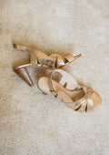 Nalaïm - Jade Heeled Sandals - Gold