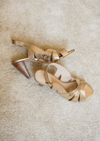Nalaïm - Jade Heeled Sandals - Gold