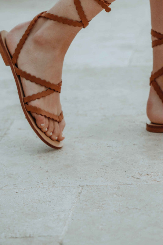 Sandalias Asma Camel