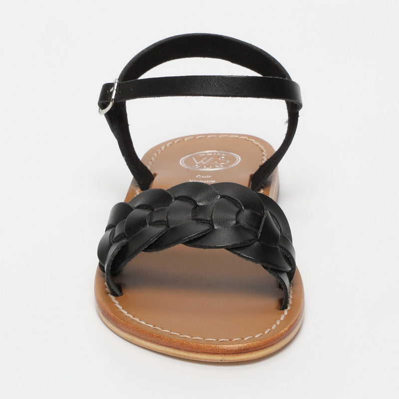 White Sun - Sandales Bandana - Black Buff - Black