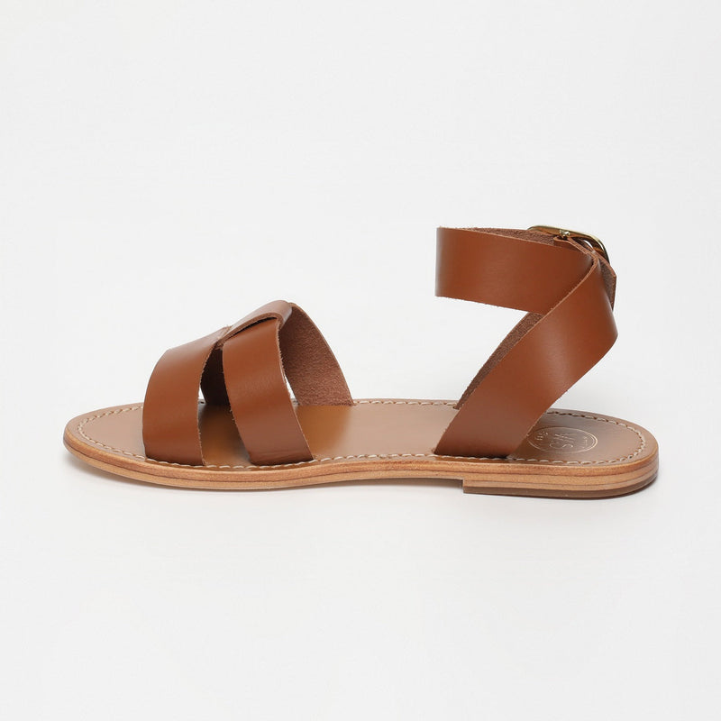 White Sun - Sandalias Tahani - Camel Buff - Marrón