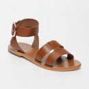 White Sun - Sandalias Tahani - Camel Buff - Marrón