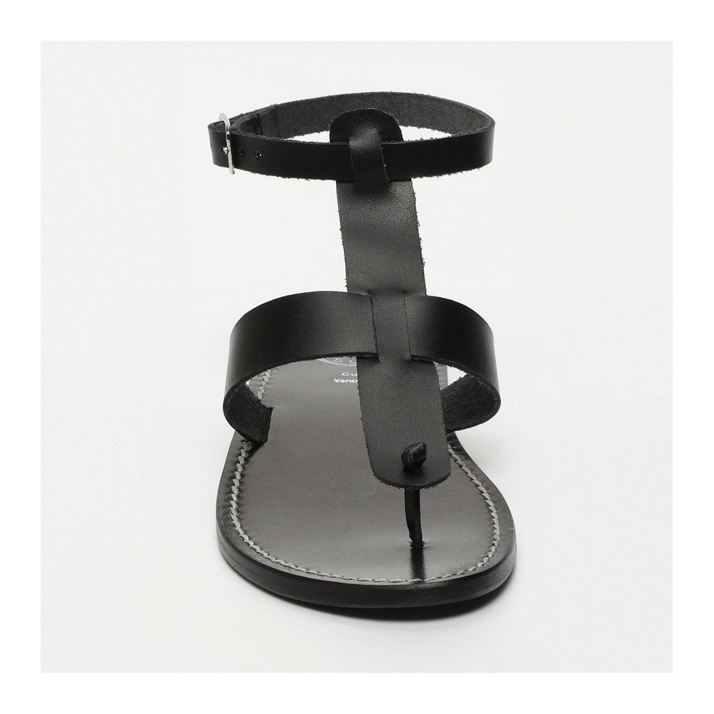White Sun - Trisha Sandals - Black Buff - Black