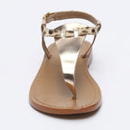 White Sun - Sandales Bulla - Gold Buff - Gold+Leopard