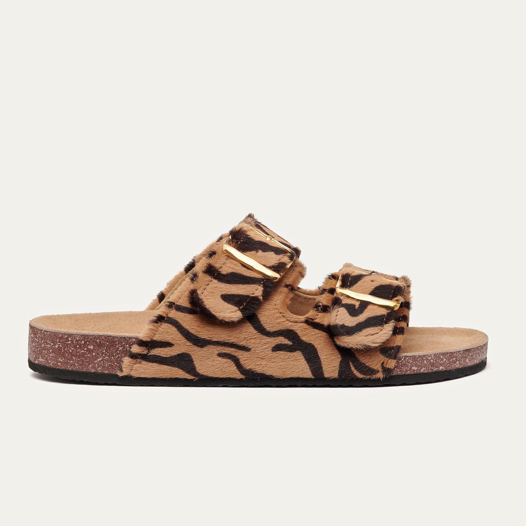 Odette Tora Printed Leather Sandals