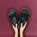 Sandalias Jeannette de Piel Negro