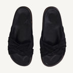Jeannette Leather Sandals Black