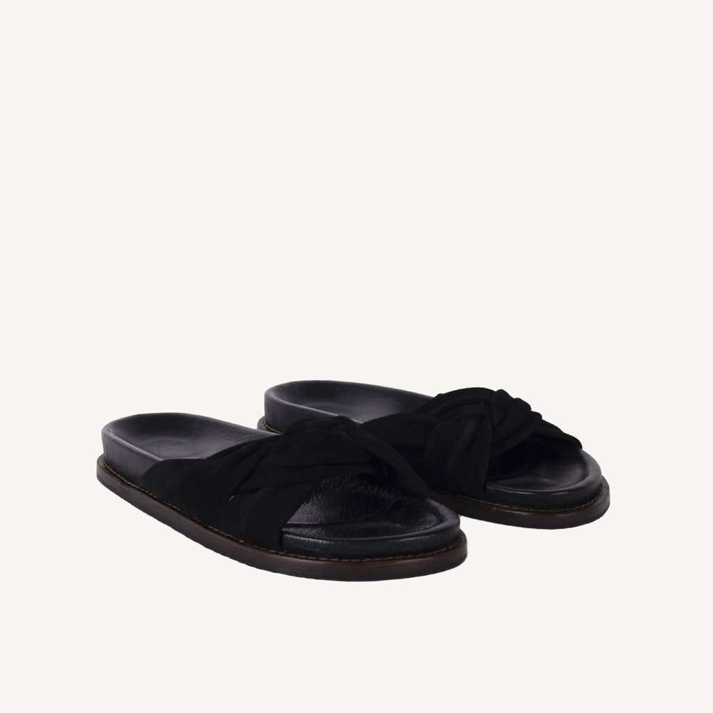 Sandalias Jeannette de Piel Negro